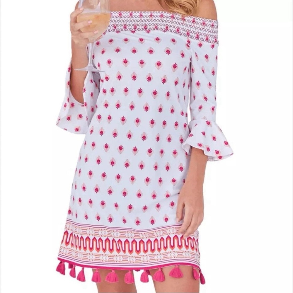 Cabana Life Tulum Coverluxe Smocked Dress size XL